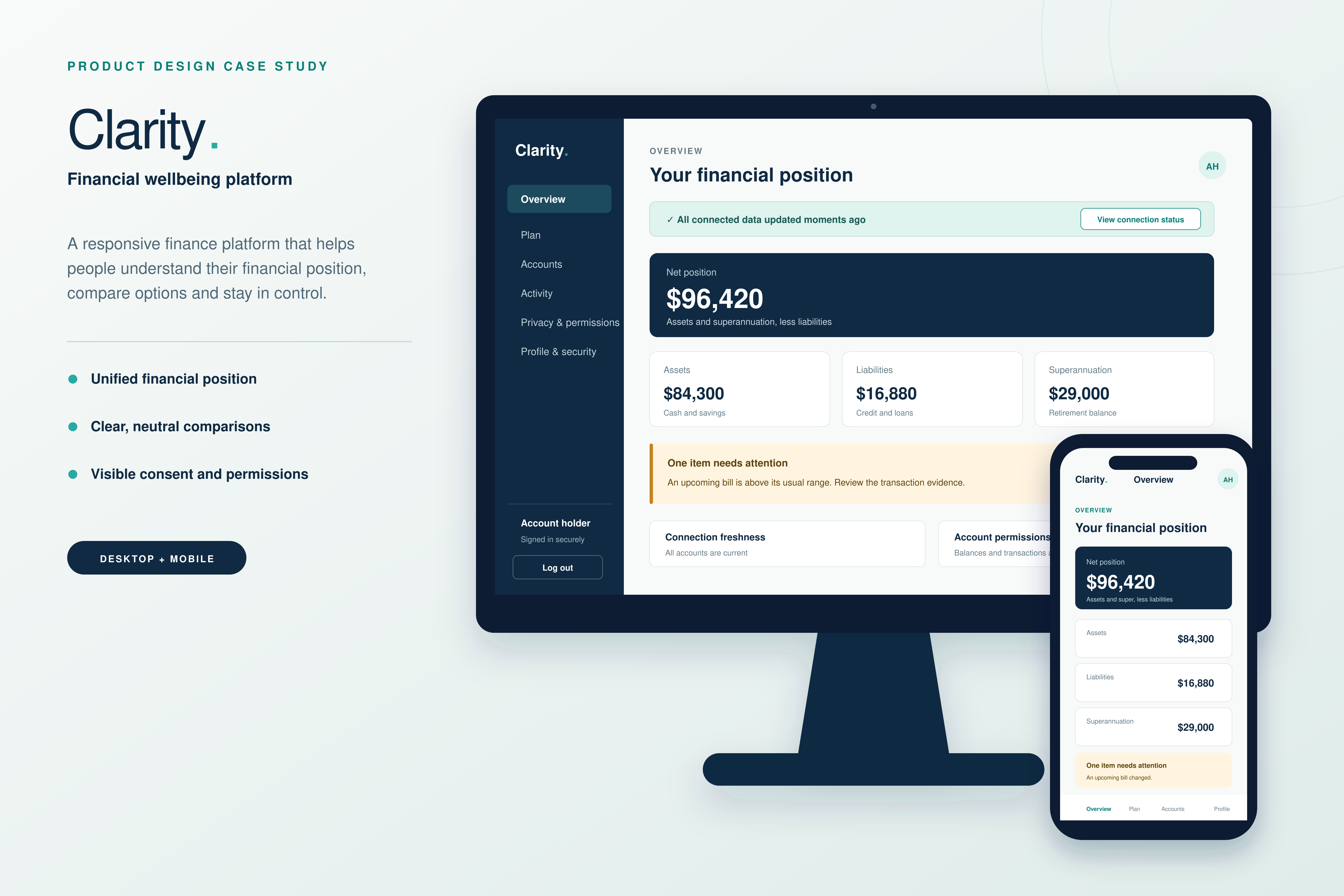 Clarity Financial Wellbeing Platform